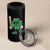 Lucky Baseball Shamrock 4 in 1 Can Cooler Tumbler St Patrick's Day T-Ball Sport Lover Gift