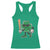 Lucky Baseball Shamrock Racerback Tank Top St Patrick's Day T-Ball Sport Lover Gift