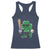 Lucky Baseball Shamrock Racerback Tank Top St Patrick's Day T-Ball Sport Lover Gift