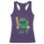 Lucky Baseball Shamrock Racerback Tank Top St Patrick's Day T-Ball Sport Lover Gift