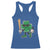 Lucky Baseball Shamrock Racerback Tank Top St Patrick's Day T-Ball Sport Lover Gift
