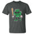 Lucky Baseball Shamrock T Shirt St Patrick's Day T-Ball Sport Lover Gift