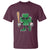 Lucky Baseball Shamrock T Shirt St Patrick's Day T-Ball Sport Lover Gift