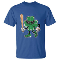 Lucky Baseball Shamrock T Shirt St Patrick's Day T-Ball Sport Lover Gift