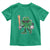 Lucky Baseball Shamrock Toddler T Shirt St Patrick's Day T-Ball Sport Lover Gift