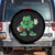 St Patrick's Day Lucky Shamrock Football Spare Tire Cover Sport Lover Gift