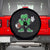 St Patrick's Day Lucky Shamrock Football Spare Tire Cover Sport Lover Gift
