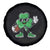 St Patrick's Day Lucky Shamrock Football Spare Tire Cover Sport Lover Gift