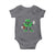 St Patrick's Day Lucky Shamrock Football Baby Onesie Sport Lover Gift