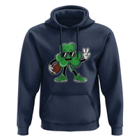 St Patrick's Day Lucky Shamrock Football Hoodie Sport Lover Gift