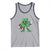 St Patrick's Day Lucky Shamrock Football Tank Top Sport Lover Gift