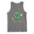 St Patrick's Day Lucky Shamrock Football Tank Top Sport Lover Gift
