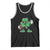 St Patrick's Day Lucky Shamrock Football Tank Top Sport Lover Gift