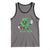 St Patrick's Day Lucky Shamrock Football Tank Top Sport Lover Gift