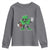 St Patrick's Day Lucky Shamrock Football Youth Sweatshirt Sport Lover Gift