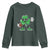 St Patrick's Day Lucky Shamrock Football Youth Sweatshirt Sport Lover Gift
