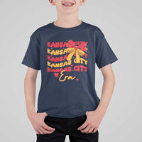 Groovy In My Kansas City Era T Shirt For Kid Retro Coquette Bow