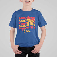 Groovy In My Kansas City Era T Shirt For Kid Retro Coquette Bow
