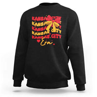Groovy In My Kansas City Era Sweatshirt Retro Coquette Bow