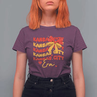 Groovy In My Kansas City Era T Shirt For Women Retro Coquette Bow