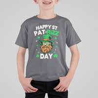 Happy St Pat Rizz Day T Shirt For Kid Funny St. Patrick's Day Leprechaun