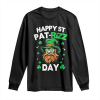 Happy St Pat Rizz Day Long Sleeve Shirt Funny St. Patrick's Day Leprechaun
