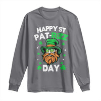 Happy St Pat Rizz Day Long Sleeve Shirt Funny St. Patrick's Day Leprechaun