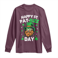 Happy St Pat Rizz Day Long Sleeve Shirt Funny St. Patrick's Day Leprechaun