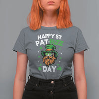 Happy St Pat Rizz Day T Shirt For Women Funny St. Patrick's Day Leprechaun