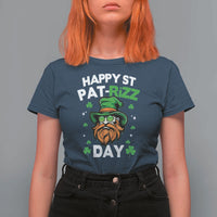 Happy St Pat Rizz Day T Shirt For Women Funny St. Patrick's Day Leprechaun