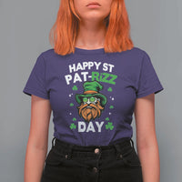 Happy St Pat Rizz Day T Shirt For Women Funny St. Patrick's Day Leprechaun