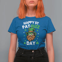 Happy St Pat Rizz Day T Shirt For Women Funny St. Patrick's Day Leprechaun