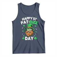Happy St Pat Rizz Day Tank Top Funny St. Patrick's Day Leprechaun