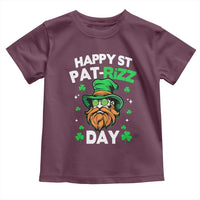 Happy St Pat Rizz Day Toddler T Shirt Funny St. Patrick's Day Leprechaun