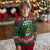 Happy St Pat Rizz Day Knitted Sweatshirt Funny St. Patrick's Day Leprechaun