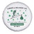 St Patrick's Day Lucky L&D Nurse Spare Tire Cover Labor And Delivery Shamrock