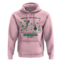 St Patrick's Day Lucky L&D Nurse Hoodie Labor And Delivery Shamrock