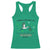 St Patrick's Day Lucky L&D Nurse Racerback Tank Top Labor And Delivery Shamrock