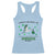 St Patrick's Day Lucky L&D Nurse Racerback Tank Top Labor And Delivery Shamrock