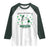 St Patrick's Day Lucky L&D Nurse Raglan Shirt Labor And Delivery Shamrock