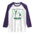 St Patrick's Day Lucky L&D Nurse Raglan Shirt Labor And Delivery Shamrock