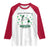 St Patrick's Day Lucky L&D Nurse Raglan Shirt Labor And Delivery Shamrock