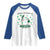 St Patrick's Day Lucky L&D Nurse Raglan Shirt Labor And Delivery Shamrock