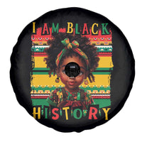 I Am Black History Spare Tire Cover Month Black Melanin Kids Girls