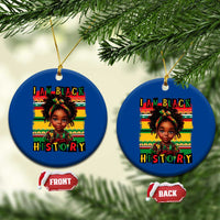 I Am Black History Ceramic Ornament Month Black Melanin Kids Girls - Wonder Print Shop