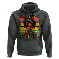 I Am Black History Hoodie Month Black Melanin Kids Girls