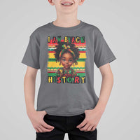 I Am Black History T Shirt For Kid Month Black Melanin Kids Girls