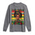 I Am Black History Long Sleeve Shirt Month Black Melanin Kids Girls