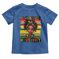 I Am Black History Toddler T Shirt Month Black Melanin Kids Girls