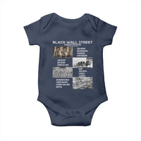 Black Wall Street Baby Onesie Black Business Black History Month